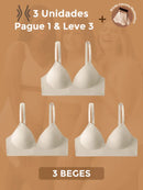 Sutiã Modelador Libelle (Compre 1 & Leve 3) + Brinde Calcinha Modeladora!